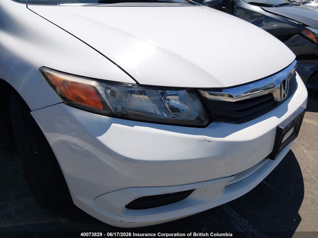2012 Honda Civic Exl მანქანა იყიდება აუქციონზე, vin: 2HGFB2F95CH054773, აუქციონის ნომერი: 40073829