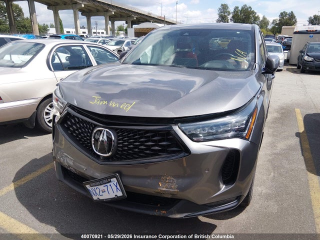 2022 Acura Rdx A-spec Advance/pmc Edition მანქანა იყიდება აუქციონზე, vin: 5J8TC2H84NL803430, აუქციონის ნომერი: 40070921