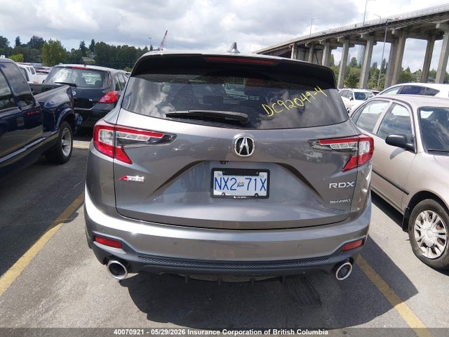 2022 Acura Rdx A-spec Advance/pmc Edition მანქანა იყიდება აუქციონზე, vin: 5J8TC2H84NL803430, აუქციონის ნომერი: 40070921