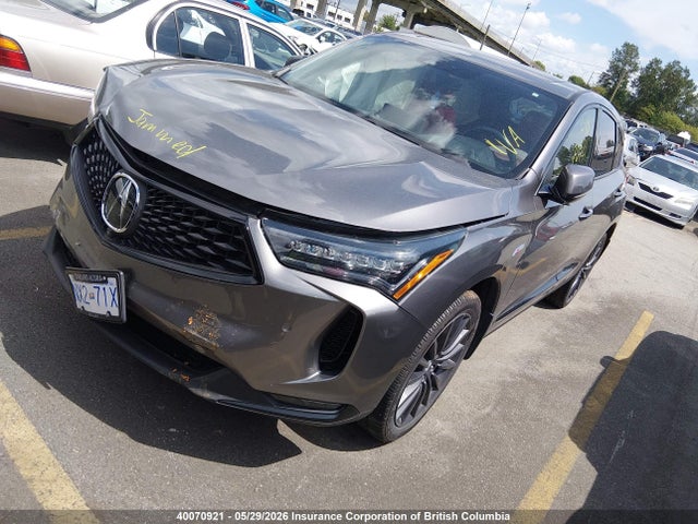 2022 Acura Rdx A-spec Advance/pmc Edition მანქანა იყიდება აუქციონზე, vin: 5J8TC2H84NL803430, აუქციონის ნომერი: 40070921