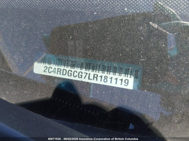 Dodge Grand Caravan Sxt 2020 2C4RDGCG7LR181119 Image 20