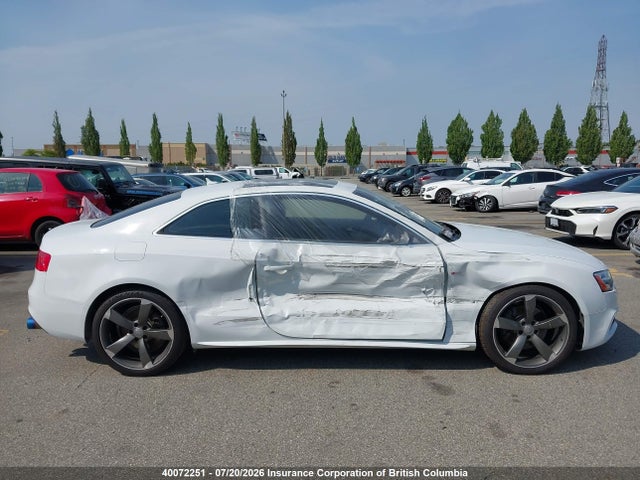 2014 Audi A5 Premium Plus მანქანა იყიდება აუქციონზე, vin: WAUWFBFR7EA027382, აუქციონის ნომერი: 40072251