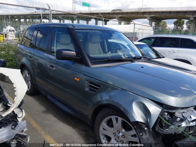 40072225 :رقم المزاد ، SALSF25436A958852 vin ، 2006 Land Rover Range Rover Sport Hse مزاد بيع