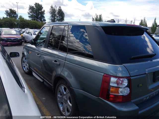 40072225 :رقم المزاد ، SALSF25436A958852 vin ، 2006 Land Rover Range Rover Sport Hse مزاد بيع