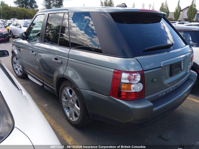 40072225 :رقم المزاد ، SALSF25436A958852 vin ، 2006 Land Rover Range Rover Sport Hse مزاد بيع