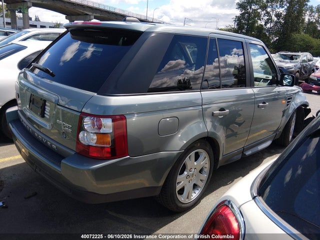 40072225 :رقم المزاد ، SALSF25436A958852 vin ، 2006 Land Rover Range Rover Sport Hse مزاد بيع