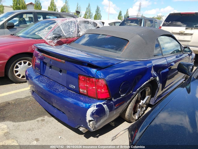 40072742 :رقم المزاد ، 1FAFP45XX2F193346 vin ، 2002 Ford Mustang Gt مزاد بيع