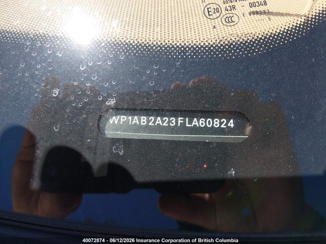 WP1AB2A23FLA60824 Porsche CAYENNE S