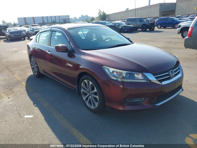 Продажа на аукционе авто 2013 Honda Accord Sport, vin: 1HGCR2F58DA125301, номер лота: 40078664