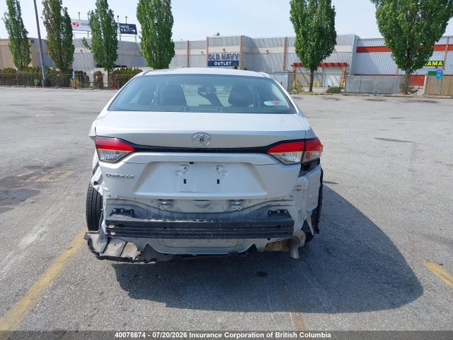 2021 Toyota Corolla Le მანქანა იყიდება აუქციონზე, vin: 5YFBPMBE8MP250831, აუქციონის ნომერი: 40078674