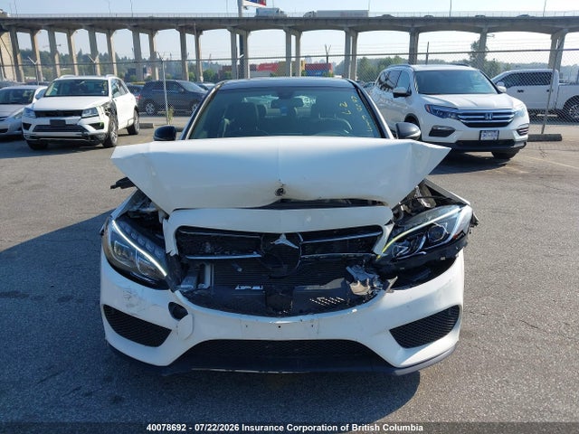 2016 Mercedes-benz C 300 4matic მანქანა იყიდება აუქციონზე, vin: 55SWF4KBXGU167331, აუქციონის ნომერი: 40078692