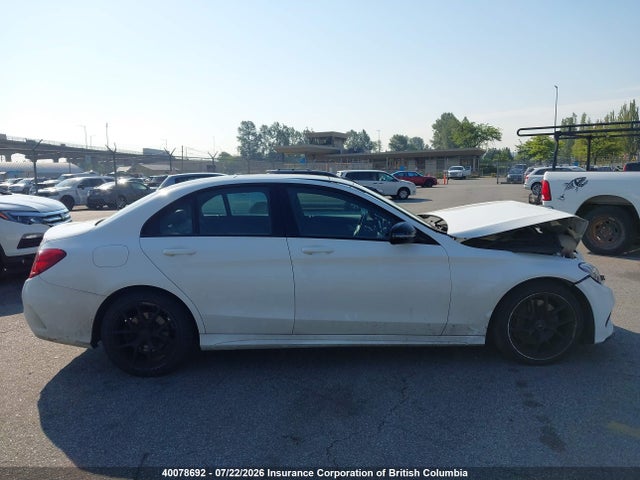 2016 Mercedes-benz C 300 4matic მანქანა იყიდება აუქციონზე, vin: 55SWF4KBXGU167331, აუქციონის ნომერი: 40078692