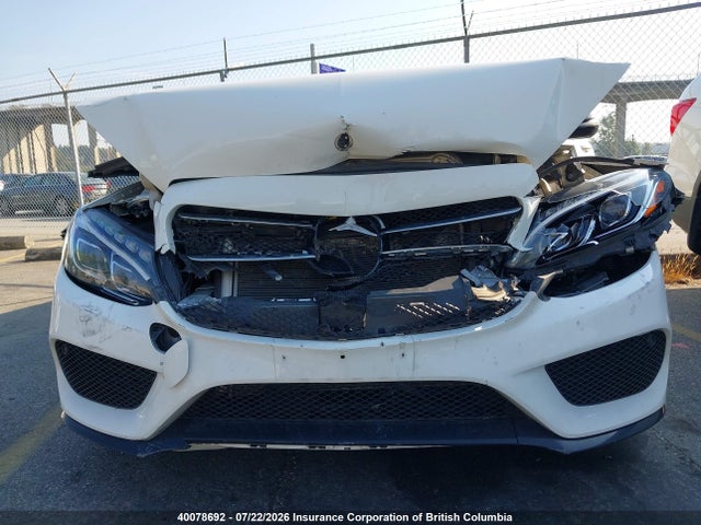 2016 Mercedes-benz C 300 4matic მანქანა იყიდება აუქციონზე, vin: 55SWF4KBXGU167331, აუქციონის ნომერი: 40078692
