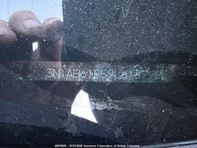 40078695 :رقم المزاد ، 3N1AB61E59L618798 vin ، 2009 Nissan Sentra 2.0/2.0s/2.0sl مزاد بيع