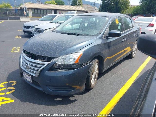 40078697 :رقم المزاد ، 3N1AB7AP7DL733693 vin ، 2013 Nissan Sentra S/sv/sr/sl مزاد بيع