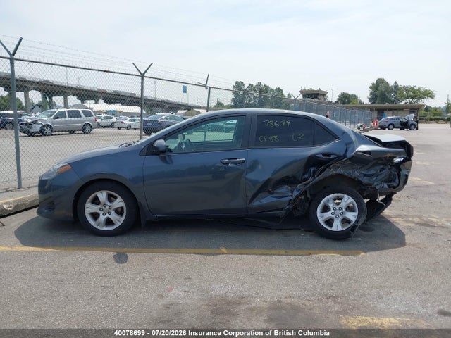 Продаж на аукціоні авто 2017 Toyota Corolla L/le/xle/se/xse, vin: 2T1BURHE5HC940040, номер лоту: 40078699