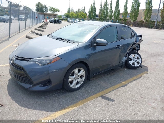 Продаж на аукціоні авто 2017 Toyota Corolla L/le/xle/se/xse, vin: 2T1BURHE5HC940040, номер лоту: 40078699