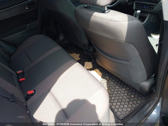 Продаж на аукціоні авто 2017 Toyota Corolla L/le/xle/se/xse, vin: 2T1BURHE5HC940040, номер лоту: 40078699