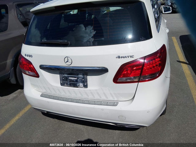 2015 Mercedes-benz B 250 4matic Sports Tourer მანქანა იყიდება აუქციონზე, vin: WDDMH4GB4FJ361023, აუქციონის ნომერი: 40072630