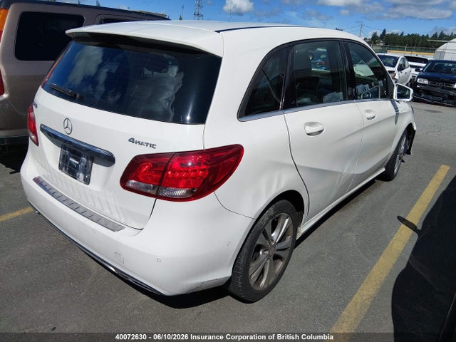 Продажа на аукционе авто 2015 Mercedes-benz B 250 4matic Sports Tourer, vin: WDDMH4GB4FJ361023, номер лота: 40072630
