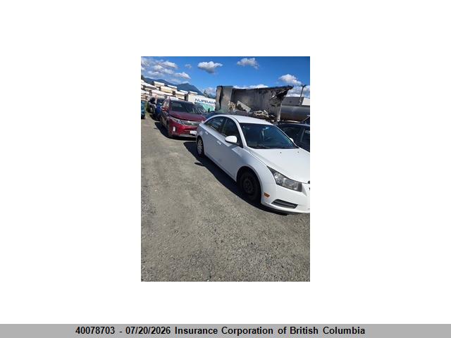Продаж на аукціоні авто 2012 Chevrolet Cruze, vin: 1G1PG5SC2C7220890, номер лоту: 40078703