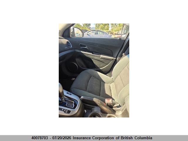 2012 Chevrolet Cruze მანქანა იყიდება აუქციონზე, vin: 1G1PG5SC2C7220890, აუქციონის ნომერი: 40078703