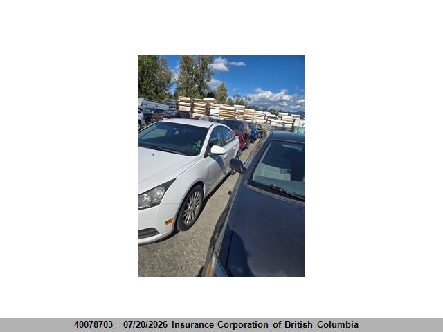 2012 Chevrolet Cruze მანქანა იყიდება აუქციონზე, vin: 1G1PG5SC2C7220890, აუქციონის ნომერი: 40078703