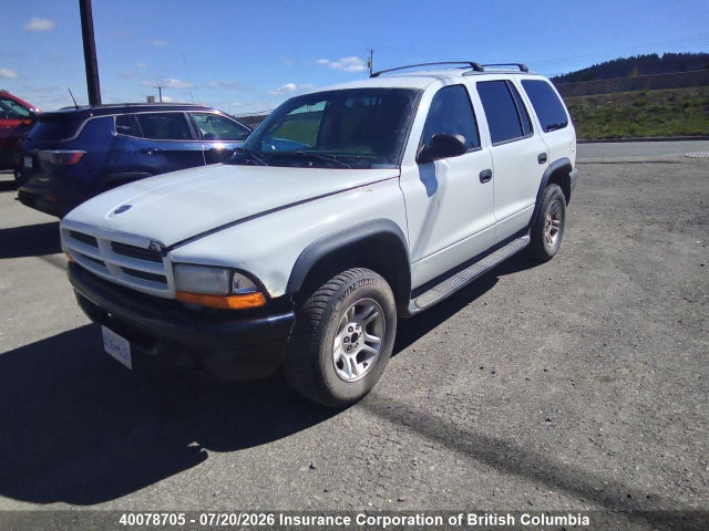 Продажа на аукционе авто 2003 Dodge Durango Sport, vin: 1D4HS38N43F625259, номер лота: 40078705