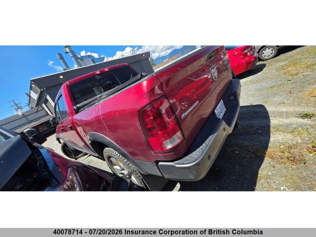 40078714 :رقم المزاد ، 1C6RD7LT5CS315919 vin ، 2012 Dodge Ram 1500 Slt مزاد بيع