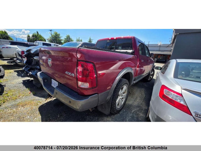 40078714 :رقم المزاد ، 1C6RD7LT5CS315919 vin ، 2012 Dodge Ram 1500 Slt مزاد بيع
