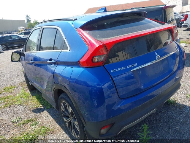 Aukcja sprzedaży 2020 Mitsubishi Eclipse Cross Gt/limited Edition/se, vin: JA4AT4AA5LZ607399, numer aukcji: 40078721