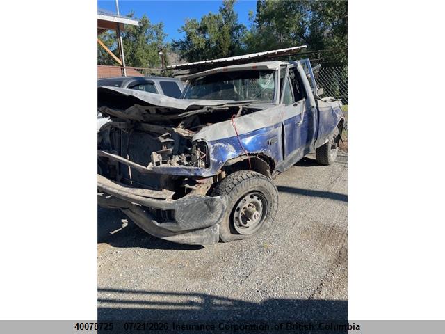 40078725 :رقم المزاد ، 2FTHF26M2NCA64077 vin ، 1992 Ford F250 مزاد بيع
