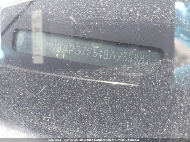 40073224 :رقم المزاد ، WBAPG7C54BA935882 vin ، 2011 Bmw 323 I مزاد بيع
