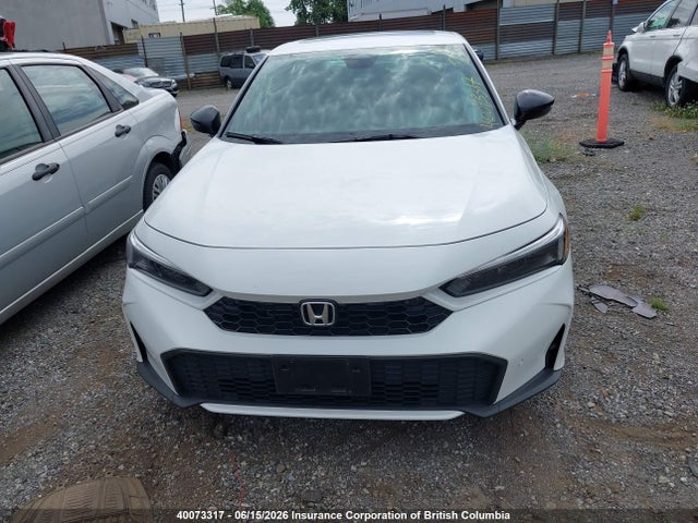 2025 Honda Civic Sport/sport Touring მანქანა იყიდება აუქციონზე, vin: 2HGFE4F88SH014471, აუქციონის ნომერი: 40073317
