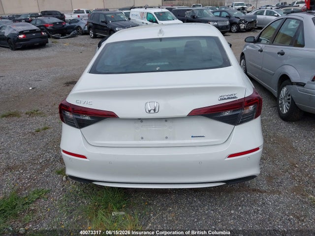 2025 Honda Civic Sport/sport Touring მანქანა იყიდება აუქციონზე, vin: 2HGFE4F88SH014471, აუქციონის ნომერი: 40073317