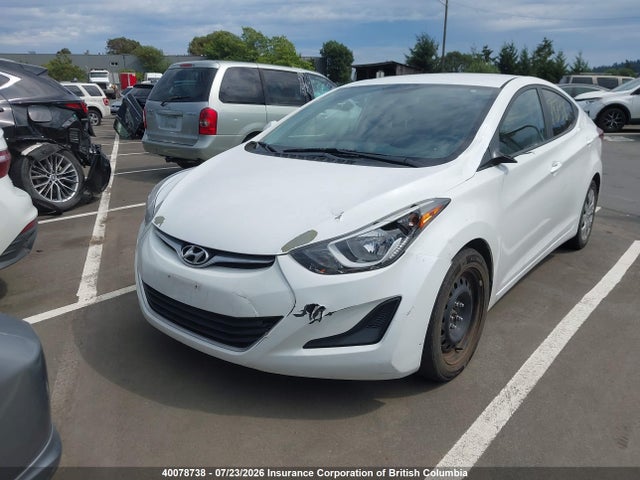 Hyundai ELANTRA GL 2016 5NPDH4AE3GH791343 Image 2
