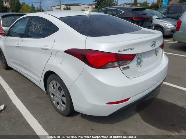 Hyundai ELANTRA GL 2016 5NPDH4AE3GH791343 Image 3