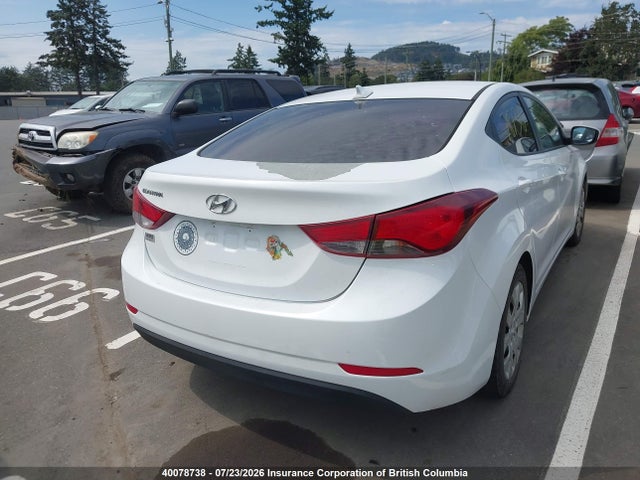 5NPDH4AE3GH791343 Hyundai ELANTRA GL