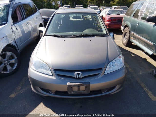 Продажа на аукционе авто 2005 Honda Civic Ex, vin: 2HGES16855H020588, номер лота: 40073438