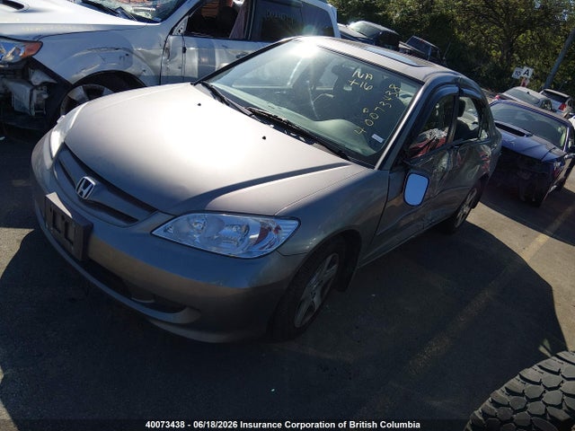 Продажа на аукционе авто 2005 Honda Civic Ex, vin: 2HGES16855H020588, номер лота: 40073438