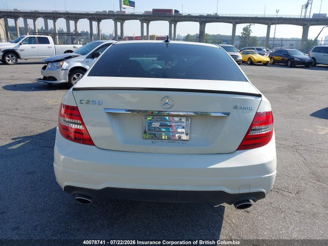 Продажа на аукционе авто 2012 Mercedes-benz C 250 4matic, vin: WDDGF8FB4CA638308, номер лота: 40078741