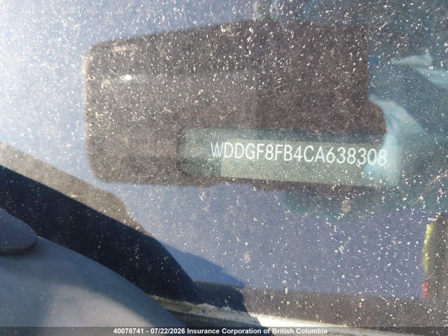 Продажа на аукционе авто 2012 Mercedes-benz C 250 4matic, vin: WDDGF8FB4CA638308, номер лота: 40078741