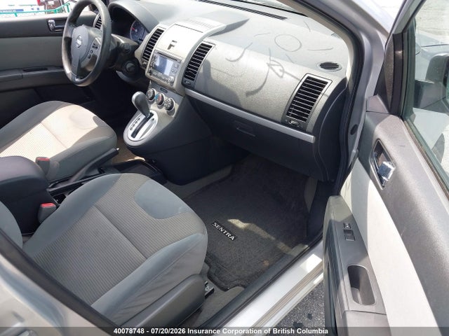 40078748 :رقم المزاد ، 3N1AB6AP7AL687496 vin ، 2010 Nissan Sentra 2.0/2.0s/sr/2.0sl مزاد بيع