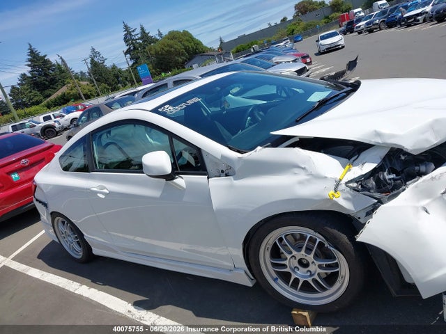 Продажа на аукционе авто 2012 Honda Civic Si Si, vin: 2HGFG4A54CH101325, номер лота: 40075755