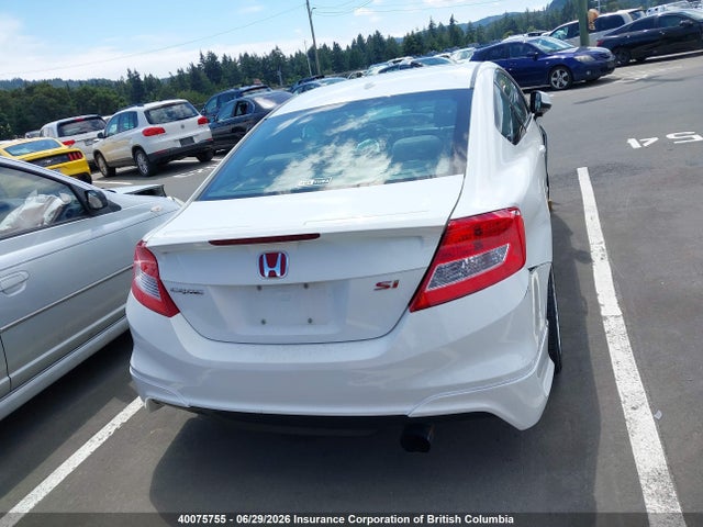 Продажа на аукционе авто 2012 Honda Civic Si Si, vin: 2HGFG4A54CH101325, номер лота: 40075755
