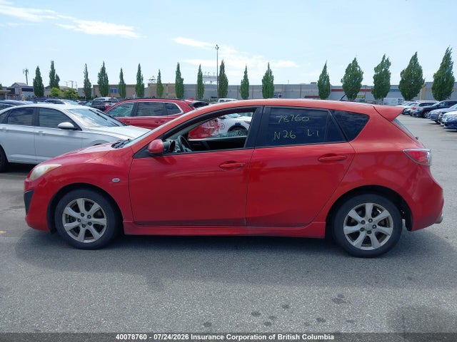 Aukcja sprzedaży 2010 Mazda Mazda3 Gs/gt, vin: JM1BL1H52A1124109, numer aukcji: 40078760