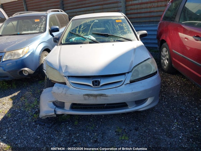 Продаж на аукціоні авто 2005 Honda Civic Dx, vin: 2HGES16115H007386, номер лоту: 40074434