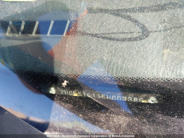 Продаж на аукціоні авто 2005 Honda Civic Dx, vin: 2HGES16115H007386, номер лоту: 40074434