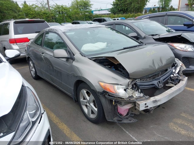 40072352 :رقم المزاد ، 2HGFG12806H505315 vin ، 2006 Honda Civic Ex مزاد بيع