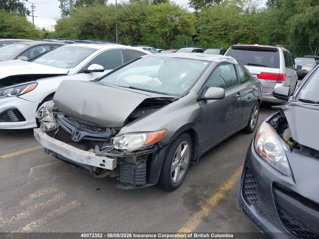 40072352 :رقم المزاد ، 2HGFG12806H505315 vin ، 2006 Honda Civic Ex مزاد بيع